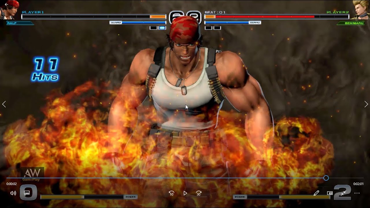 Ralf Jones Vs Benimaru Nikaido The King Of Fighters XIV All Super